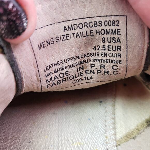 Andrew Marc Dorchester Brig Mens Size 9 Gray Suede Oxford Boat Shoes - Picture 11 of 11